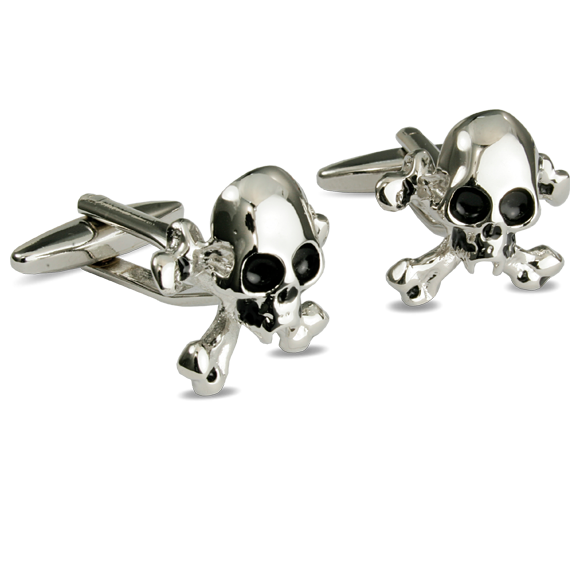 cufflinks skull